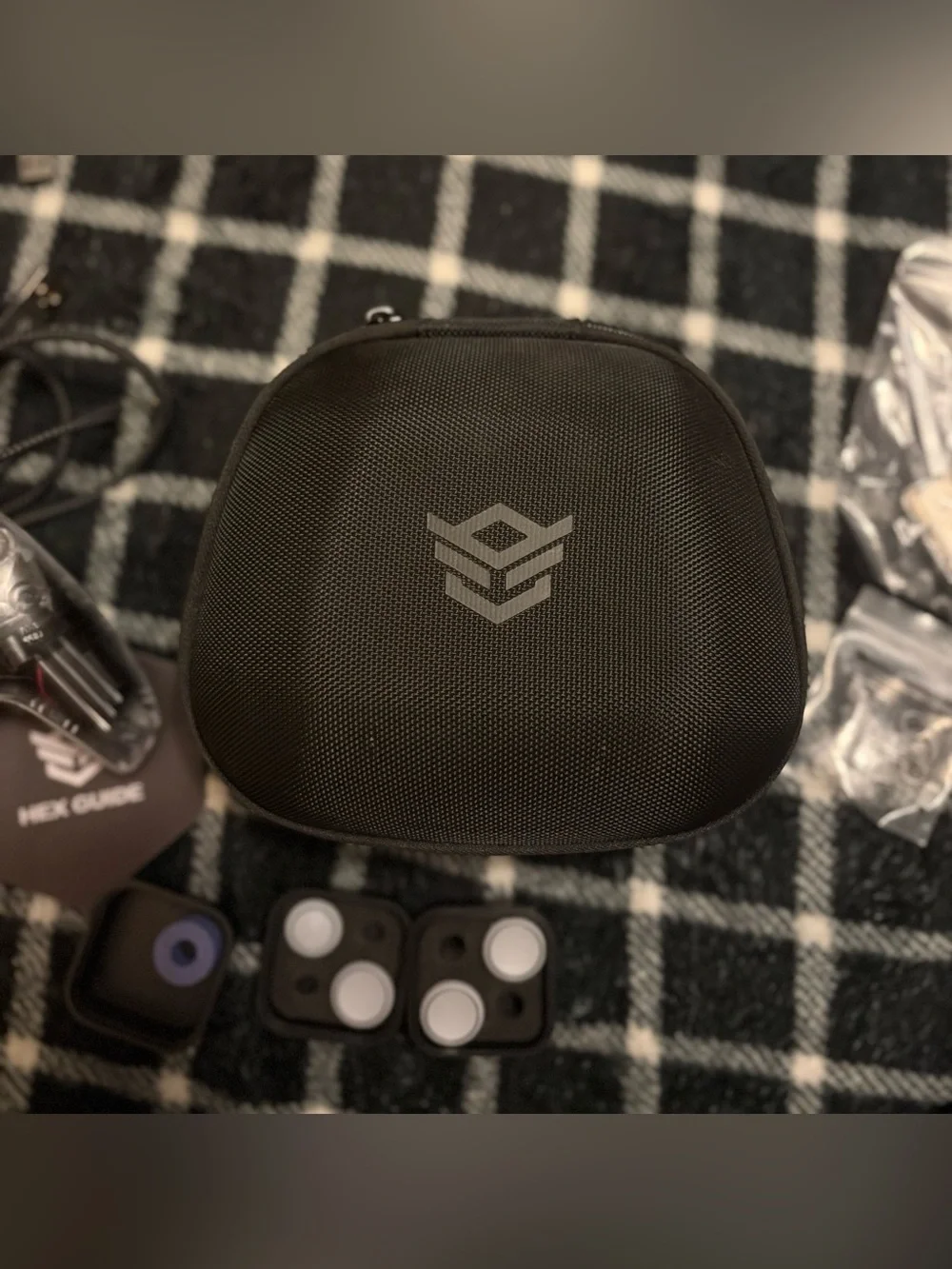 HEXGAMING PHANTOM Controller with Case , Charging Cable & Joysticks Aiming Rings